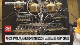 VIDEO: Robot Gamelan, Gabungkan Teknologi Masa Lalu & Masa Depan