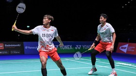 Link Live Streaming Final Thailand Open 2023: Aksi Fikri/Bagas