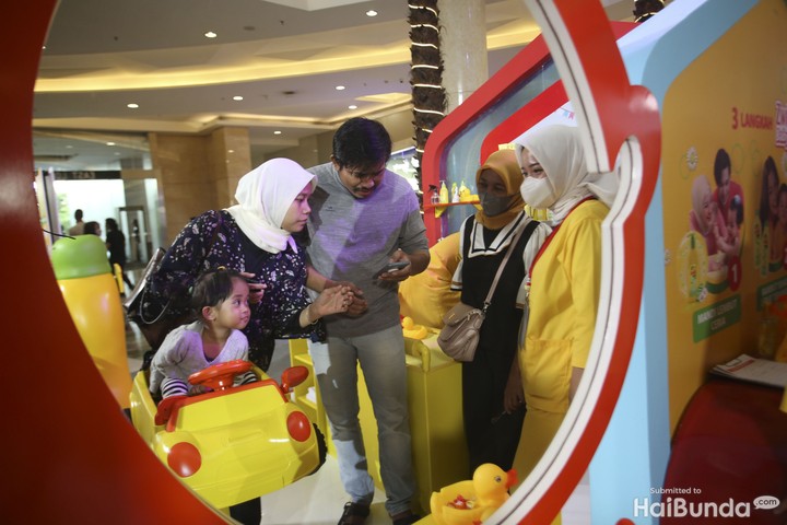 Booth di LazMall Daily Bunda Fest 2023