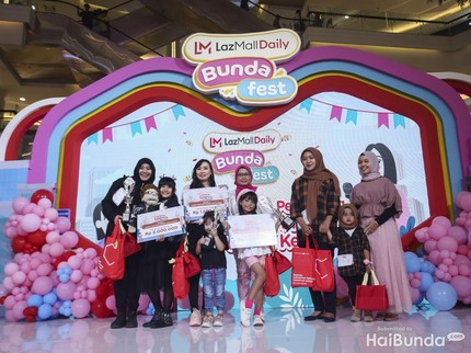 Pemenang Lomba Bayi Merangkak, Kids Dance & Menyanyi di LazMall Daily BundaFest 2023