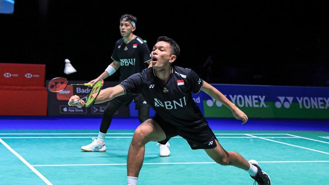 Fajar Alfian/Muhammad Rian Ardianto menaruh kewaspadaan terhadap He Jiting/Zhou Haodong jelang semifinal All England 2023.
