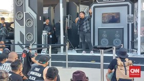 Komedian Awwe Kocok Perut Metalhead di Hammersonic 2023