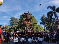 Dishub Denpasar Siapkan Kantong Parkir Saat Pawai Ogoh-Ogoh di Catur Muka