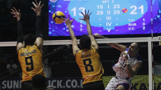 Lavani Allo Bank Juara Proliga 2023 Jakarta Lavani Allo Bank berhasil menjadi juara proliga 2023 usai mengalahkan Jakarta Bhayangkara Presisi di grand final putra dengan skor 3-2.