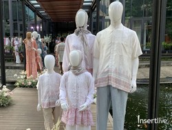 Busana Lebaran ala Ria Miranda