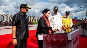 Kunjungan Sejarah ke Bumi Senentang, Puan Resmikan Waterfront Sintang