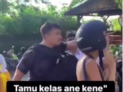 Bule Ngamuk di Iring-Iringan Melasti, Apa Iya gegara Pacar Disentuh Pecalang?