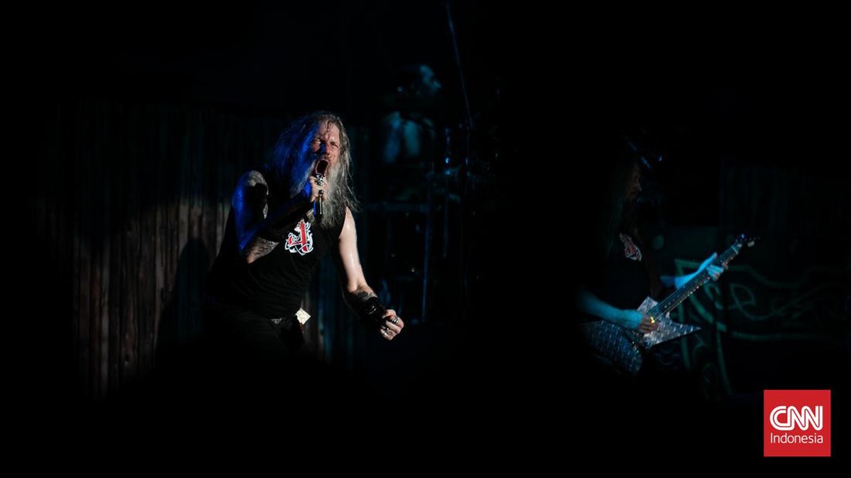 FOTO: Metalhead Dimanjakan Band Metal di Hari Penutup Hammersonic 2023