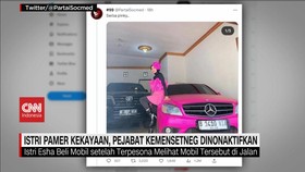 VIDEO: Istri Pamer Kekayaan, Pejabat Kemensetneg Dinonaktifkan