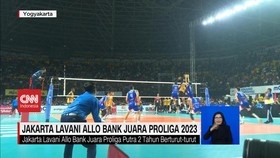 VIDEO: Jakarta Lavani Allo Bank Juara Proliga 2023