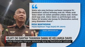 VIDEO: Kejati DKI Bantah Tawaran Damai Ke Keluarga David