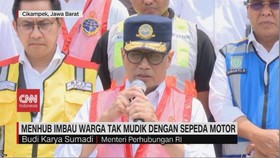 VIDEO: Menhub Imbau Warga Tak Mudik Dengan Sepeda Motor