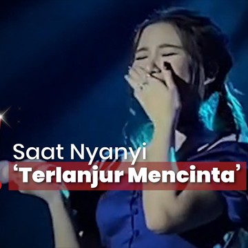 Tiara Andini Nangis di Panggung Usai Isu Alshad Ahmad Hamili Eks Pacar