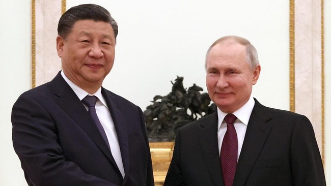 Kunjungan Xi Jinping ke Rusia ini menjadi lawatan perdananya ke Negeri Beruang Merah sejak Moskow melancarkan invasi ke Ukraina.