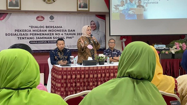 BPJS Kesehatan dan Menaker Ida Fauziyah setuju untuk menambah manfaat pada program perlindungan Pekerja Migran Indonesia (PMI), tanpa menaikkan besaran iuran.