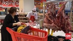 FOTO: Pesta Promo Daging Sapi Murah Berkualitas di Transmart