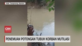 VIDEO: Penemuan Potongan Tubuh Korban Mutilasi di Tangerang