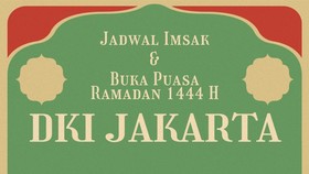 INFOGRAFIS: Jadwal Imsakiyah dan Buka Puasa Ramadan 1444 H DKI Jakarta