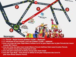 Ada Kirab Dugderan di Semarang Siang Ini, Berikut Rekayasa Lalu Lintasnya