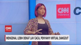 VIDEO: Mengenal Lebih Dekat Lav Caca, Penyanyi Virtual Dangdut