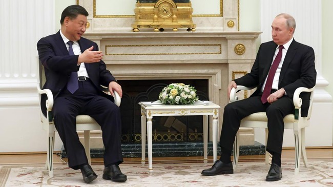 Kunjungan Xi Jinping ke Rusia ini menjadi lawatan perdananya ke Negeri Beruang Merah sejak Moskow melancarkan invasi ke Ukraina.