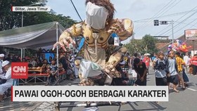 VIDEO: Pawai Ogoh-ogoh Berbagai Karakter