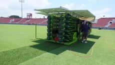 Penampakan Mesin Jahit Rumput untuk Stadion Piala Dunia U-20 2023