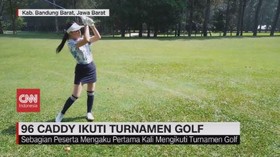 VIDEO: 99 Caddy Ikuti Turnamen Golf