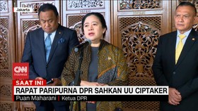 VIDEO:Puan Jawab Soal Pertemuan Jokowi dan Megawati di Instana Merdeka