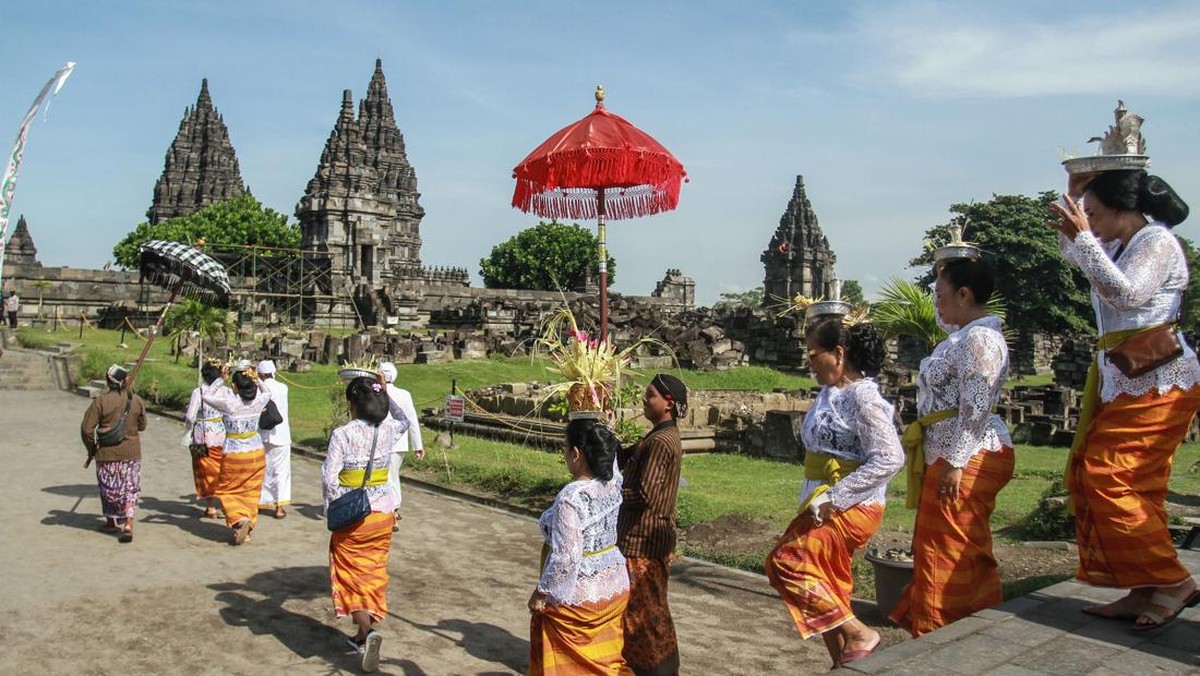FOTO: Khusyuk Upacara Tawur Agung Jelang Hari Raya Nyepi 2023