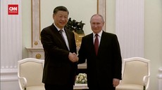 VIDEO: Putin Sambut Xi Jinping usai ICC Perintahkan Menangkapnya