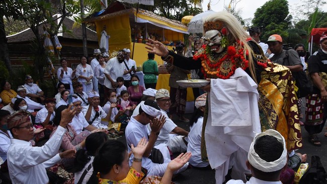 FOTO: Khusyuk Upacara Tawur Agung Jelang Hari Raya Nyepi 2023