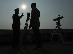Kemenag: Ketinggian Hilal 1 Ramadan 1444 H Telah Penuhi Kriteria