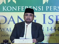 Patung Bunda Maria Ditutup Terpal Viral, Menag Yaqut Buka Suara