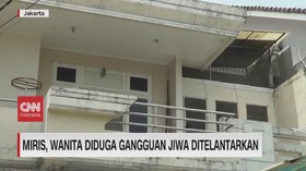 VIDEO: Miris, Wanita Diduga Gangguan Jiwa Ditelantarkan