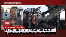 VIDEO: Pantauan Hilal 1 Ramadan 1444 H di Medan Sumatera Utara