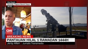 VIDEO: Pantauan Hilal 1 Ramadan 1444h di Sorong Papua Barat Daya