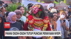 VIDEO: Pawai Ogoh-Ogoh Tutup Puncak Perayaan Nyepi