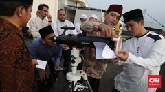 FOTO: Pemantauan Hilal 1 Ramadan 1444 Hijriah