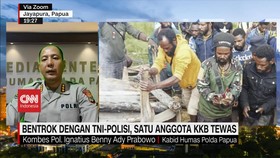 VIDEO: Bentrok dengan TNI Polisi, Satu Anggota KKB Tewas