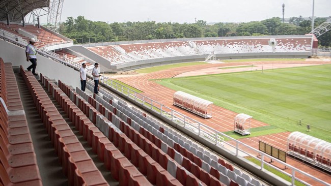 Kementerian PUPR menghabiskan Rp410 miliar untuk merenovasi sejumlah stadion dan lapangan yang rencananya digunakan untuk Piala Dunia U-20.