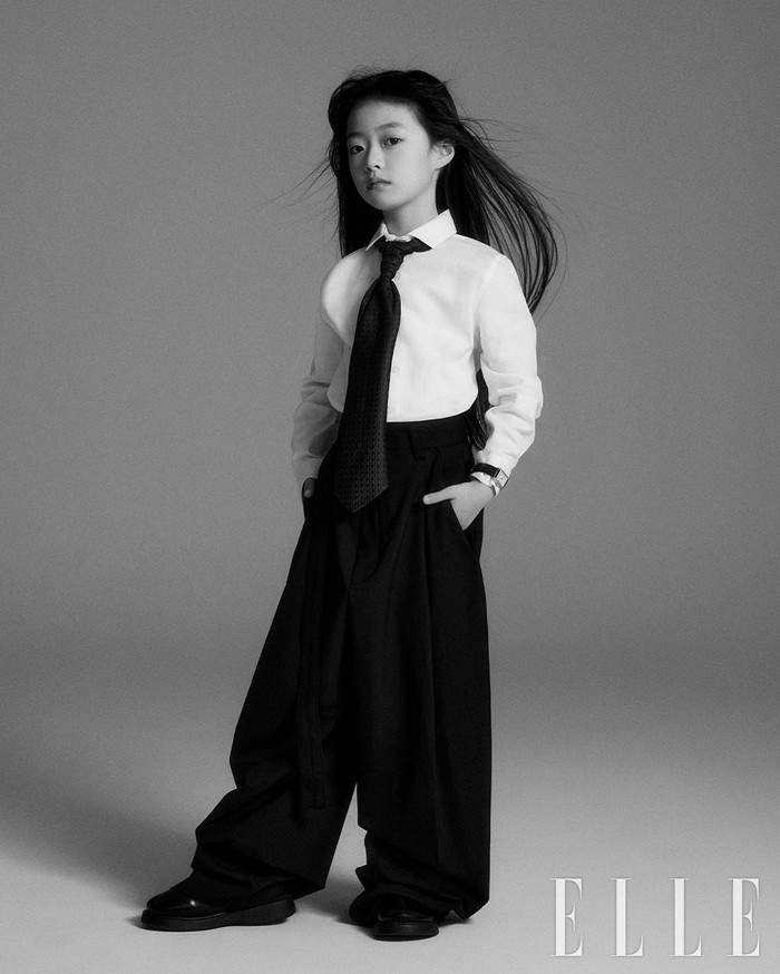 Popularitas Oh Ji Yul kian melejit usai dirinya melakoni drama Netflix 'The Glory’ yang berperan sebagai anak Yeonjin (Lim Ji Yeon)./ Foto: instagram.com/ellekorea