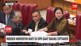 VIDEO: Insiden Mikrofon Mati di DPR Saat Bahas Ciptaker