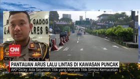 VIDEO: Pantauan Arus Lalu Lintas di Kawasan Puncak