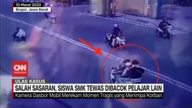 VIDEO: Salah Sasaran, Siswa SMK Tewas Dibacok Pelajar Lain