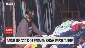 VIDEO: Takut Dirazia Kios Pakaian Bekas Impor Tutup