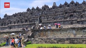 VIDEO: Bisa Naik Ke Candi Borobudur, Jumlah Pengunjung DIbatasi