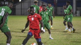 FOTO: Latihan Perdana Timnas Burundi di JIS