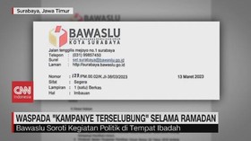 VIDEO: Waspada 'Kampanye Terselubung' Selama Ramadan