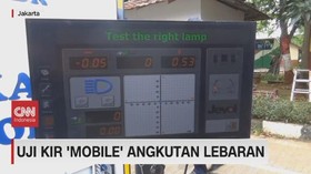 VIDEO: Uji KIR 'Mobile' Angkutan Lebaran